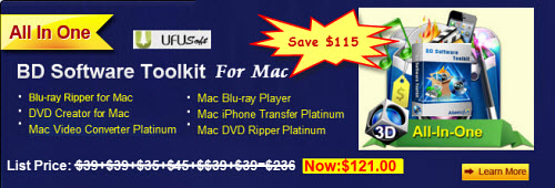 Blu-ray Software Package for Rip/Play Blu-ray/DVD, Convert Videos to iPhone Bd-software-toolkit-mac