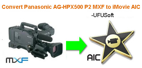 Convert AVC-Intra MXF from Panasonic AG-HPX500 to AIC MOV for iMovie Editing on Mac Convert-panasonic-hpx500-mxf-to-imovie