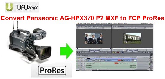 P2 MXF to FCP ProRes-Convert Panasonic AG-HPX370 AVC Intra MXF to FCP Panasonic-ag-hpx370-to-fcp