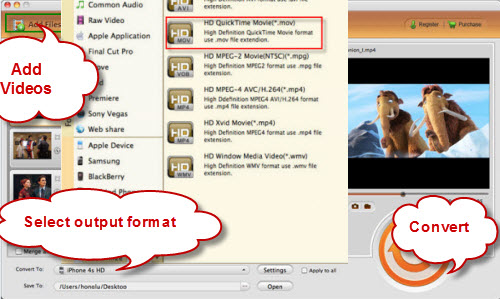 Samsung Video Converter for Mac-Convert Samsung HMX-H100 Files Perfectly Choose-output-format