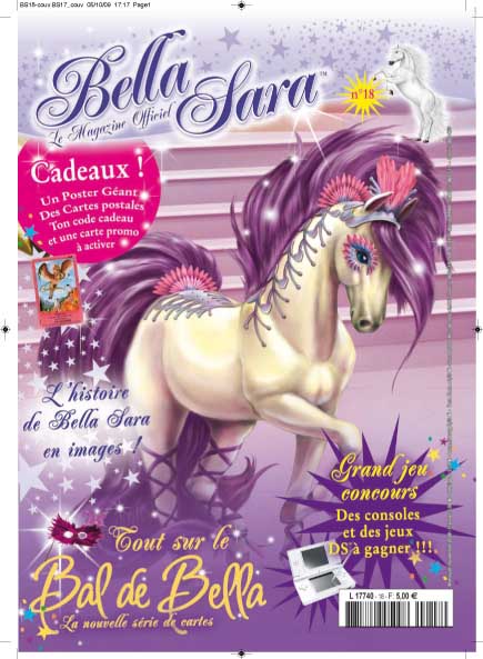 Le magazine officiel Bella Sara et le Hors-Série 2442