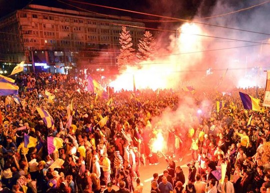 Le mouvement en Roumanie Petrolul-CFR_11