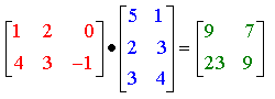 Calcul matriciel Prodmat1