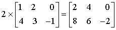 Calcul matriciel Prodnmat