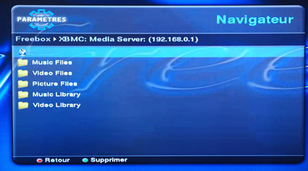 UPnP AV de votre Freebox Upnpav2