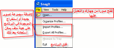 شرح برنامج snagit ( 1 ) Snagit3