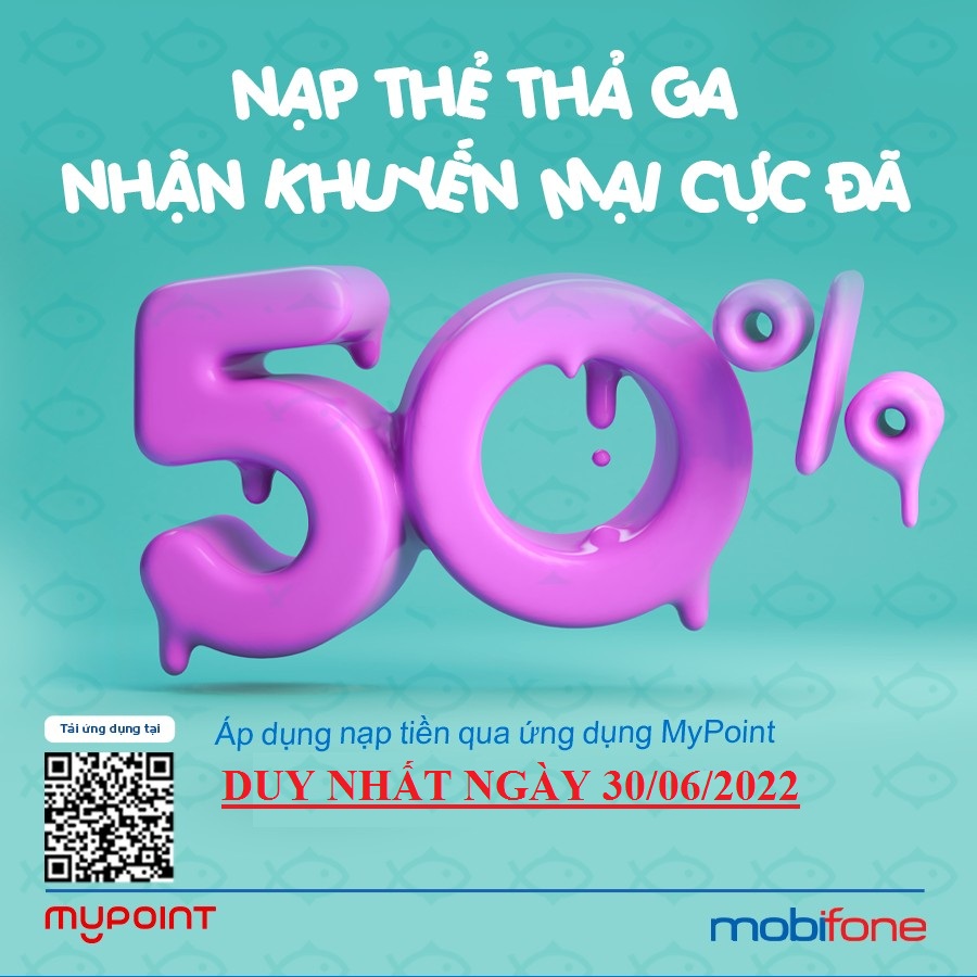 MobiFone khuyến mãi 50% qua ứng dụng My Point ngày 30/06/2022 277307473_4239620102807139_2337982789453788782_n4f93a7b828a536a4