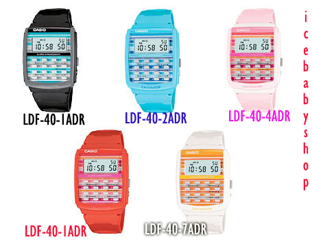 นาฬิกา casio babyG ,g-shock,data bank,sheen ของใหม่ SALE 40-60% Ldf401adr