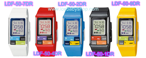 นาฬิกา casio babyG ,g-shock,data bank,sheen ของใหม่ SALE 40-60% Ldf501