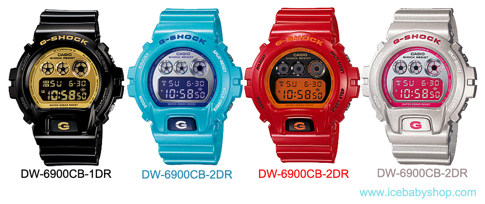 นาฬิกา casio babyG ,g-shock,data bank,sheen ของใหม่ SALE 40-60% Dw6900cb1