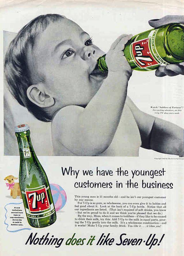 terrible shit general - Page 2 Vintage-7up-ad-babies