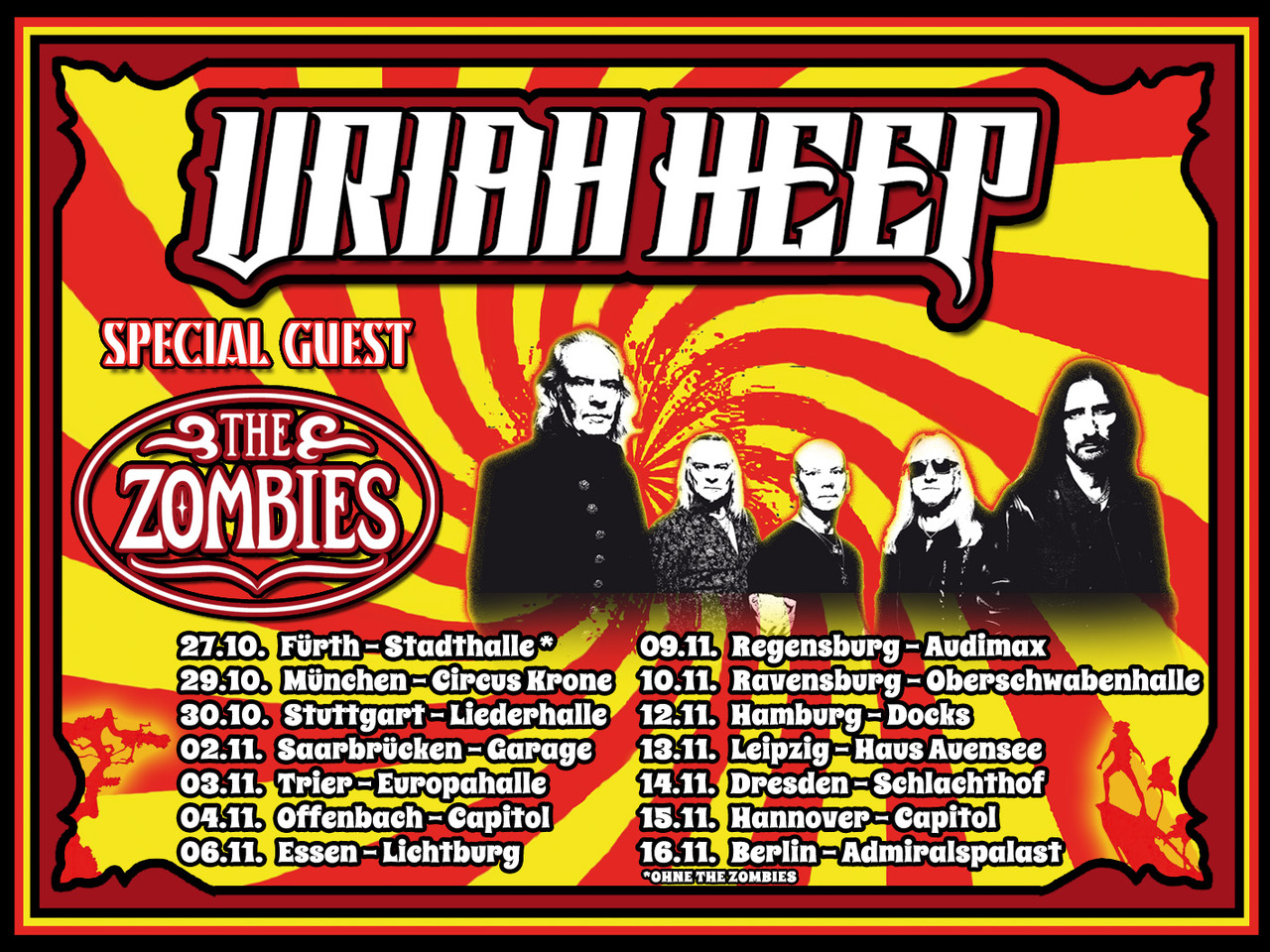 URIAH HEEP - Page 9 Germantourposter