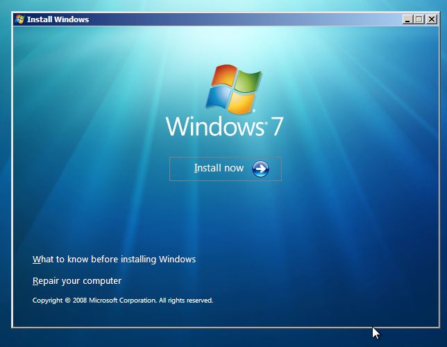 Windows 7 Kurulumu - Resimli Anlatım 03