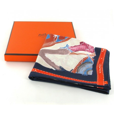 عد من واحد لسبعة و أهدى هدية للى بعدك  - صفحة 3 Foulard-hermes-j-aime-mon-carre