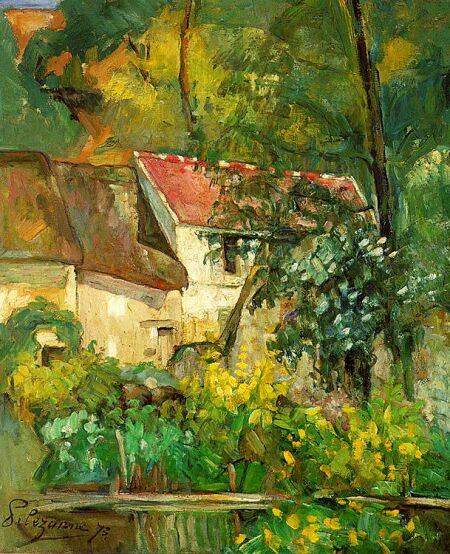 Peintre d ici et d ailleur!!! Cezanne-paul-auvers-sur-oise-1873