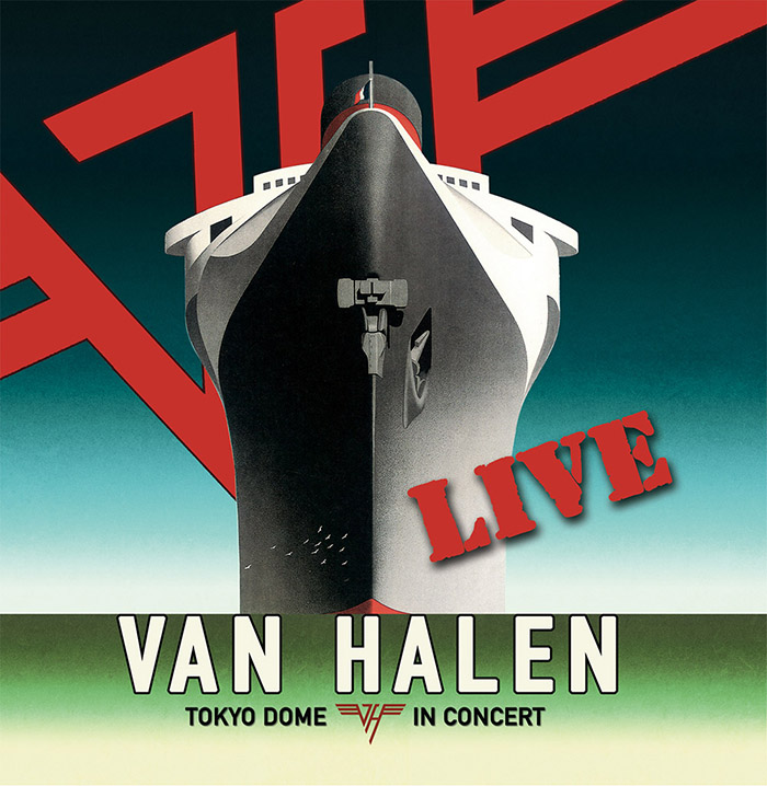 Anuncio reediciones y nuevo disco en directo de Van Halen Tokyolivecover