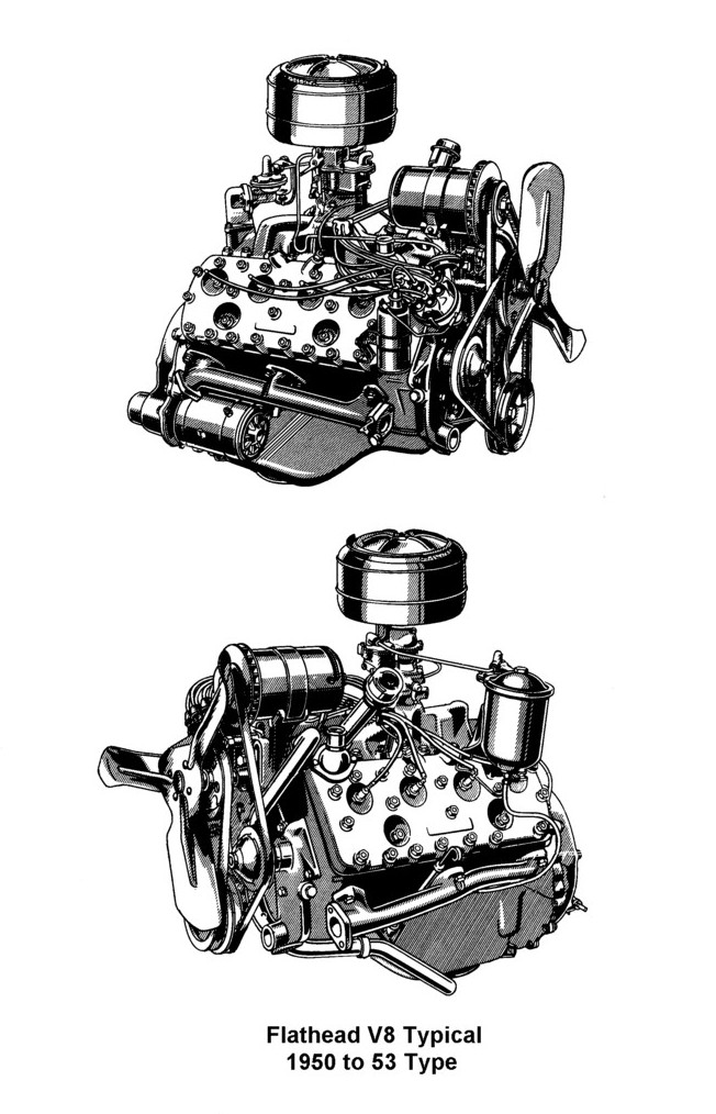 información básica sobre V8 FLATHEAD  - Página 3 Flathead_Engine_complete1949to53