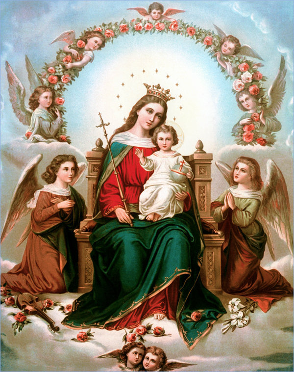 La Santa Biblia enseña que la Virgen María es la Madre de Dios y que es perpetuamente virgen Virgen-maria-madre-de-Dios-reina-del-cielo