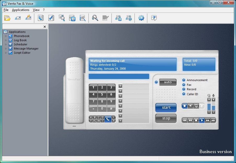 عدة برامج لارسال الفاكس من خلال الكمبيوتر الخاص بك Screenshot