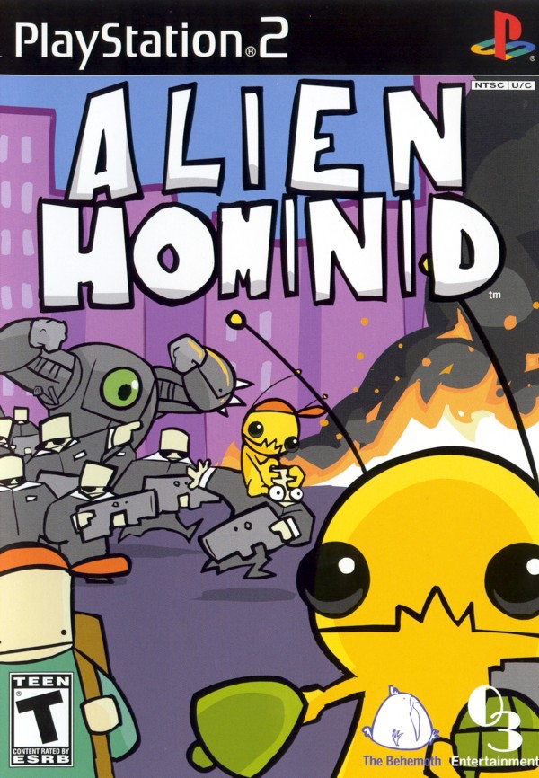 Alien Hominid [PS2] Alien_hominid_front