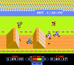 La NES Excitebike