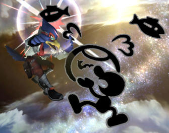 Les personnages secrets de super smash bros brawl Mr-game-and-watch-unlocked