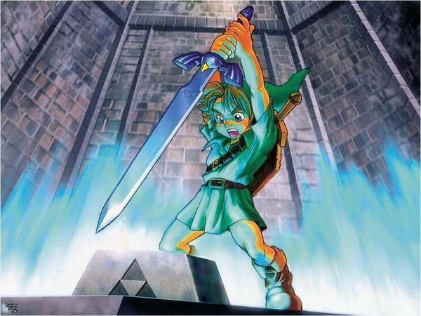 ArtWorks & Fan Arts Young-link-master-sword-artwork-zelda-ocarina-of-time-big