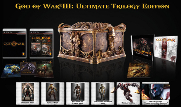 God of War III em estado Gold God-of-war-3-ultimate-trilogy-edition-box-set