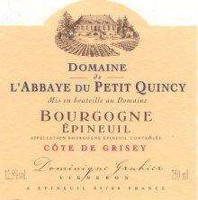 l'esprit du vin - Page 5 Bourgogne_epineuil_cote_de_grisey_abbaye_pt_quincy_domaine_gruhier