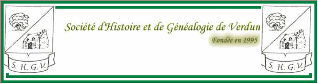 Société de généalogie de Verdun Banniere