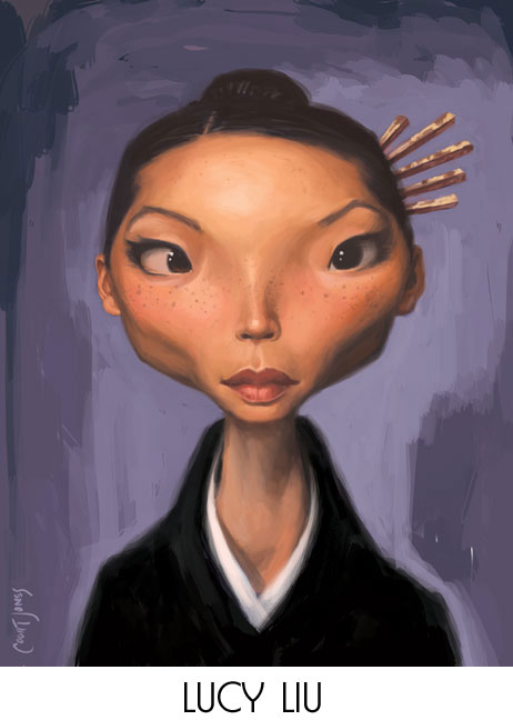 hhhhhhh mdr Caricature-lucy-liu