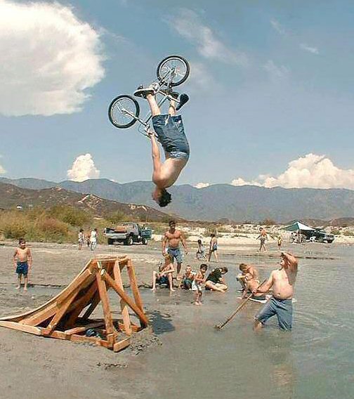 Humour de la semaine Saut-bicycle