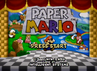 Mein lieblings Nintendo 64 Spiel Paper-mario