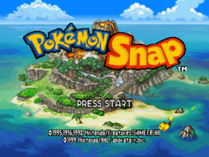 Pokemon snap sur nintendo 64 Pokemon-snap