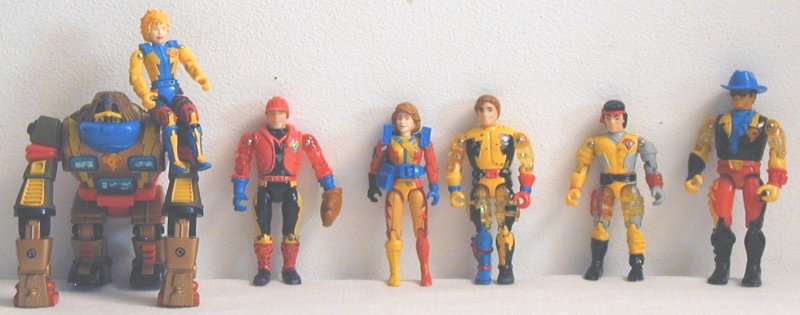 BIONIC SIX/LES BIONIQUES-(LJN)-1987 Bionicsixgoodloosec