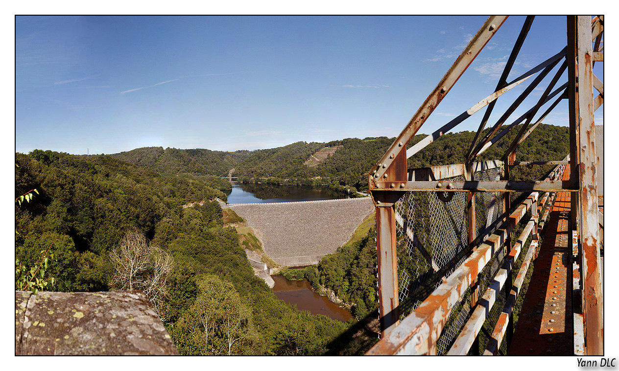 Viaduc et barrage des Fades. [Visite 360]+ajout Fades-cote-petit