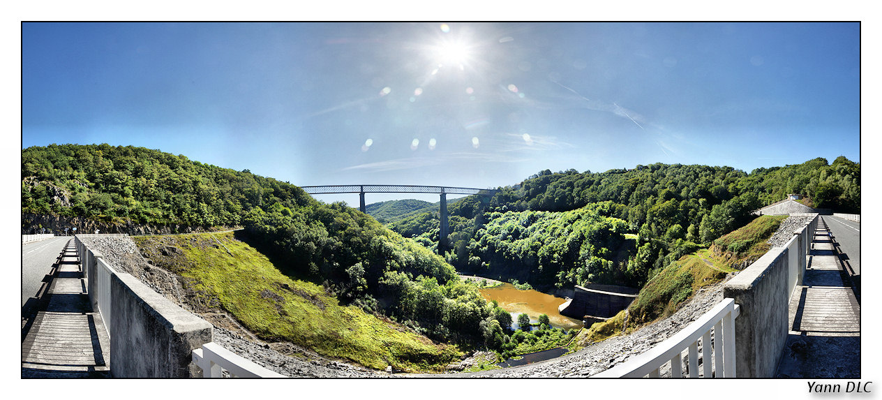 Viaduc et barrage des Fades. [Visite 360]+ajout Fades-haut-petit