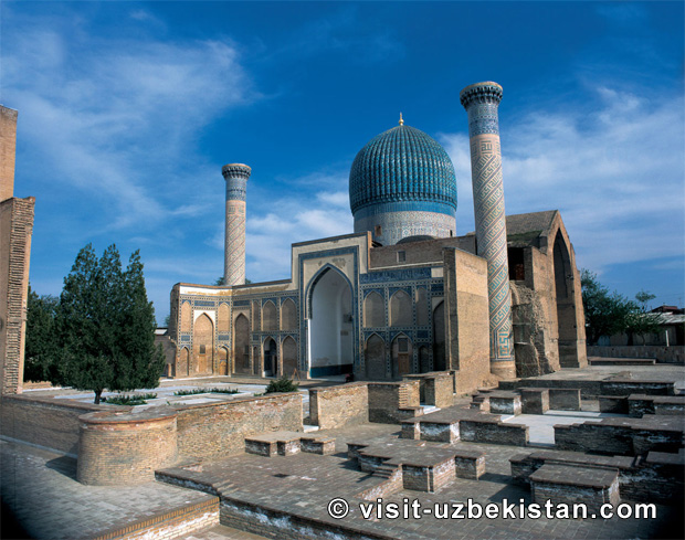 (( ســمــرقــنـد طريق الحرير )) Samarkand_gur_emir_mausoleum