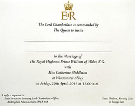 HOLLËSITË MË TË REJA QË SHPALOSEN NË VIGJILJE TË MARTESËS MBRETËRORE U3_william_kate_wedding_invitation