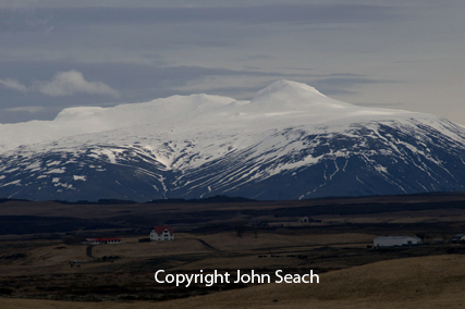 El volcán Hekla está preparado para hacer erupción en Islandia Hekla