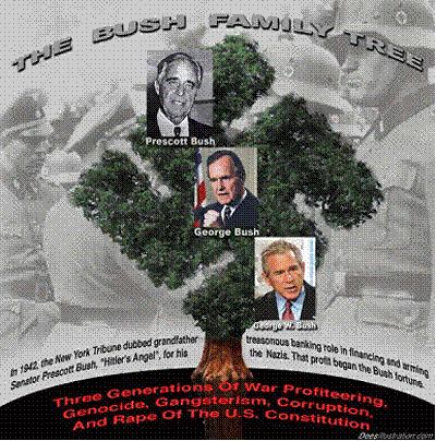 As the State becomes even more Fascist and Tyrannical it becomes more obvious what we are losing... Bush-family-tree-f4a57