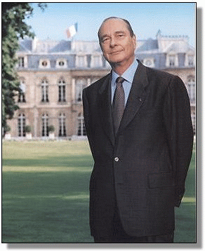 Une photo "normale" pour un président "normal" ... Chirac_portrait_officiel