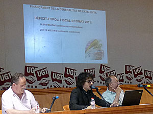 UGT y CCOO de Cataluña asumen las “reivindicaciones burguesas” del XIX 20120622ugt-expolio