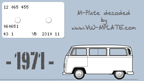 VW T2a 1970 Mplate-7698