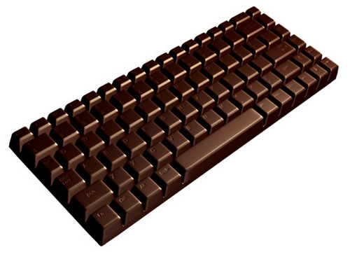 Joyeuses Pâques Clavier-chocolat