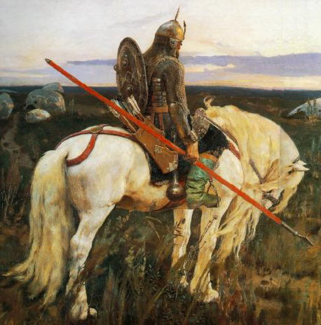 Garet Mellan - A Falcon Knight - Page 2 KnightAtTheCrossroads-vasnetsov