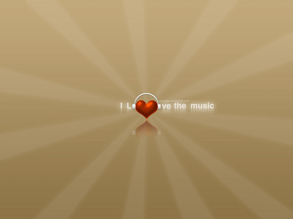 [ART] HEART OF LOVE ... SO KOOL Love_and_heart_I_love_the_music_by_wallcoo