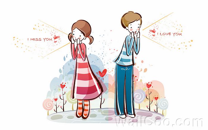 Nice Valentine Couples 003_cartoon_vector_couple_lovers_KTQRJ_1003