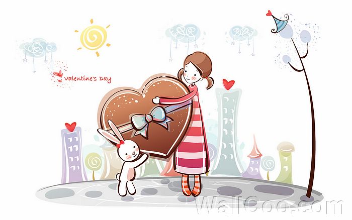 Nice Valentine Couples 003_cartoon_vector_couple_lovers_KTQRJ_2009