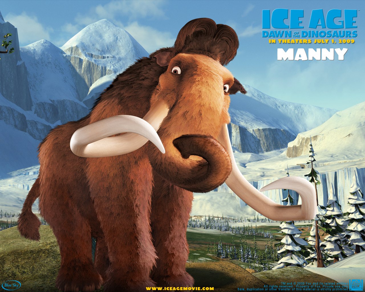 حصريا ً أحدث أفلام سلسلة Ice Age فيلم: Dawn of the Dinosaurs ( 2009 ) 3D Ice-Age-3-Dawn-of-the-Dinosaurs-1741